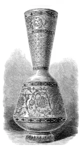 Bassetaille Prints: The Loan Collection, South Kensington Museum: opaque enamelled glass vase (Russian)