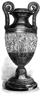The Loan Collection, South Kensington Museum: vase designed by Baron Triqueti, 1868. Creator: Unknown