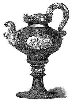 The Loan Collection, South-Kensington: Stag's horn ewer, 1862. Creator: Unknown