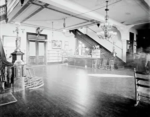 Reception Room Prints: The Lobby, Hotel Kaaterskill, Catskill Mountains
