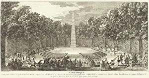 Jean Rigaud Prints: L'Obelisque. The Obelisk. Creator: Jacques Rigaud