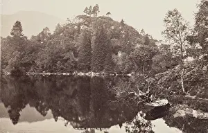 Gw Wilson Prints: Loch Katrine, looking to Roderick Dhu's Watch Tower, between 1870 and 1880