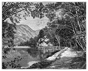 Stirling Prints: Loch Katrine, Scotland