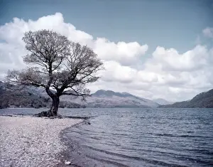 Loch Prints: Loch Lomond and Ben Lomond, Scotland, c1955. Creator: Arthur Charles Kirby Ware