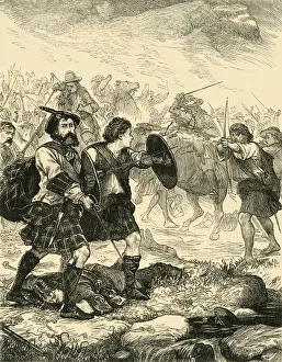 Jacobites Collection: Lochiel at Killiecrankie, 1881. Creator: Unknown