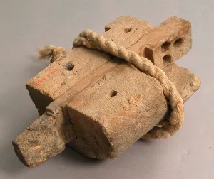 Coptic Prints: Lock, Coptic, 580-640. Creator: Unknown