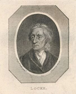 Gottfried Kneller Collection: Locke, c1800. Creator: William Bromley