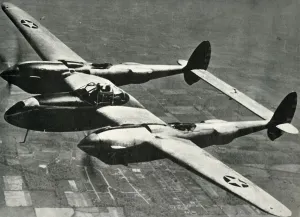 Stewart Oliver Prints: The Lockheed Lightning, 1941. Creator: Unknown