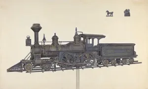 Locomotive, 1935 / 1942. Creator: Unknown
