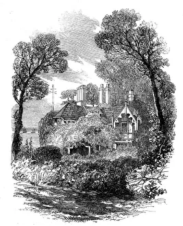 Princess Alice Prints: The lodge by the sea, St. Clare, 1862. Creator: Unknown