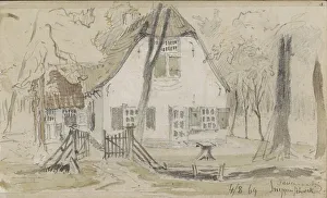 Lodge Prints: Lodge, Sneppenschrik, 1864. Creator: Johannes Tavenraat