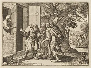 Conrad Meyer Prints: Lodging of the Travelers. Creator: Conrad Meyer
