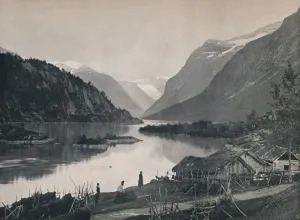 Snow Capped Gallery: Loenvand, 1914. Creator: Unknown