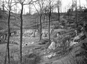 Headquarters Prints: L'offensive ennemie dans les Flandres; au mont Kemmel