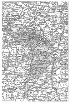 Military Campaign Prints: L'offensive de la Somme; L'avance franco-britannique sur la Somme a la date 20 septembre