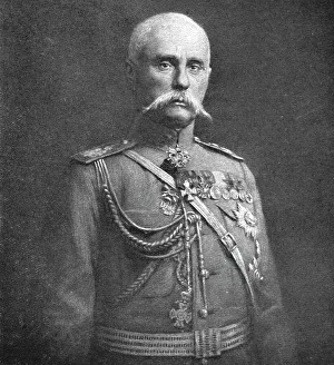 L'offensive russe; Le general Letchitsky, 1916 (1924) Creator: Unknown