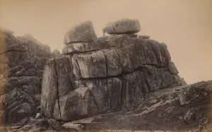 The Logan Rock, Cornwall, 1929. Creator: Unknown