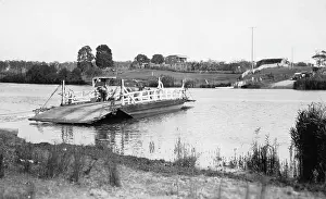 1929 Prints: Loganholme Ferry, 1929. Creator: Jack Bain