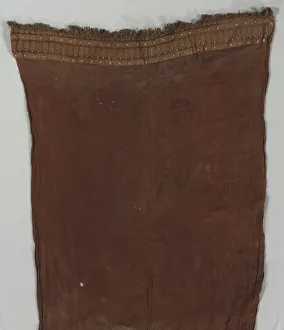Plain Weave Prints: Loincloth with Feather(?) Motifs, 1000-1532. Creator: Unknown