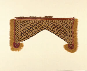 Peruvian Collection: Loincloth Panel, Peru, A. D. 1000 / 1476. Creator: Unknown