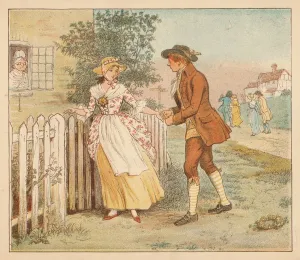 Nursery Rhyme Prints: Some loitered on the way, c1885, (1934). Creator: Randolph Caldecott