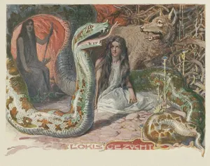 Emil 1855 1922 Collection: Lokis brood. From Valhalla: Gods of the Teutons, c. 1905