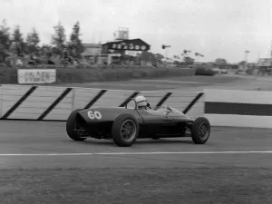 1961 Prints: Lola-Ford, Bill McCowen, Goodwood 10th June 1961. Creator: Unknown