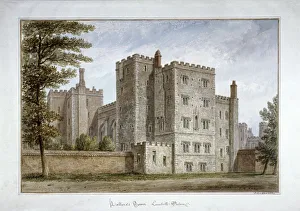 Turret Prints: Lollards Tower, Lambeth Palace, London, 1831. Artist: John Buckler