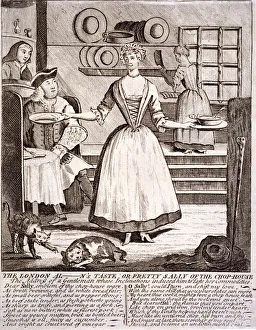 The London al - ns taste, or pretty Sally of the chop-house, 1750