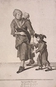 Marcellus Laroon Prints: The London Beggar, Cries of London, (c1688?)
