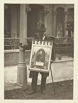 Street Life Gallery: The London Boardmen, 1881. Creator: John Thomson