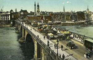 London Bridge Gallery: London Bridge, c1910. Creator: Unknown