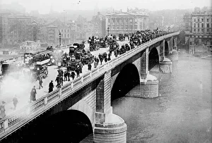 London Bridge, London, between c1910 and c1915. Creator: Bain News Service