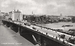 Images Dated 15th April 2008: London Bridge, London, early 20th century