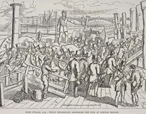 London Bridge (new), London, c1840