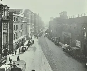 Train Station Prints: London Bridge Station, Tooley Street, London, 1910