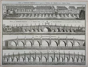 Blackfryars Bridge Gallery: London bridges, 1760