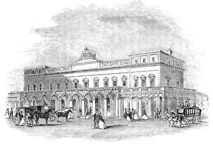 Train Station Gallery: London and Brighton Railway - Brighton Terminus, 1844. Creator: Unknown