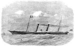 Edwin Weedon Prints: The London, Chatham, and Dover Railway Company's new steam-boat The Prince Imperial