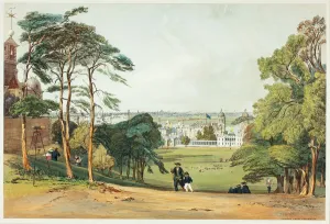 London, from Greenwich, plate five from Original Views of London as It Is, 1842 London, from Greenwich, plate five from Original Views of London as It Is, 1842
