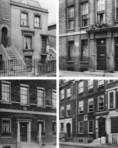 Sheridan Prints: Four London houses of famous men, London, 1926-1927. TEXT CUT OFFArtist: McLeish