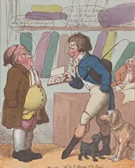 Drapers Shop Gallery: London Outrider, or Brother Saddlebag, September 10, 1799. September 10, 1799