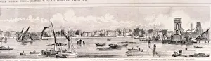 Sargent Prints: London from the River Thames, 1844 Artist: Frank Vizetelly