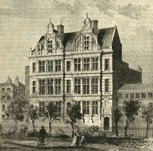 Old And New London Collection: The London School Board Offices, (1881). Creator: Unknown