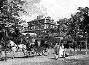 P Naumann Prints: The London Season: Marlborough House, 1895. Creator: P Naumann