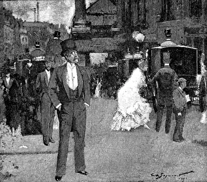 Patti Nicolini Adelina Prints: The London Season: the Opera, 1895. Creator: P Naumann