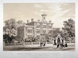 London Society Schools for teaching blind people, Avenue Road, Marylebone, London, c1860