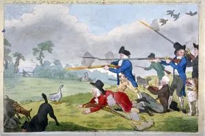 Stupid Prints: London sportsmen, or the Cockneys journal of the first of September, 1821. Artist