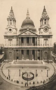 London, St. Pauls Cathedral, 1924, (c1900-1930)