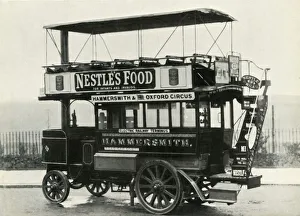 Two Decker Gallery: London steam bus, 1902, (1947). Creator: Unknown